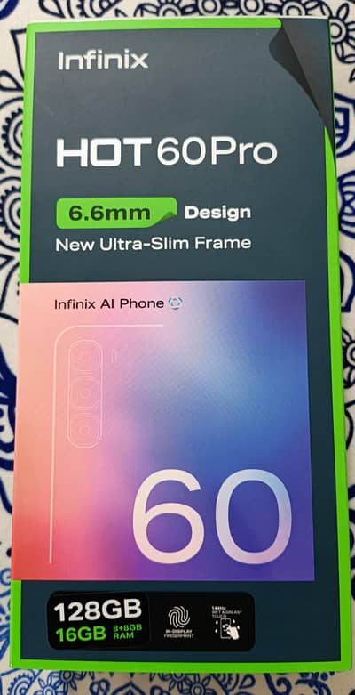 Brand New Infinix HOT 60 Pro