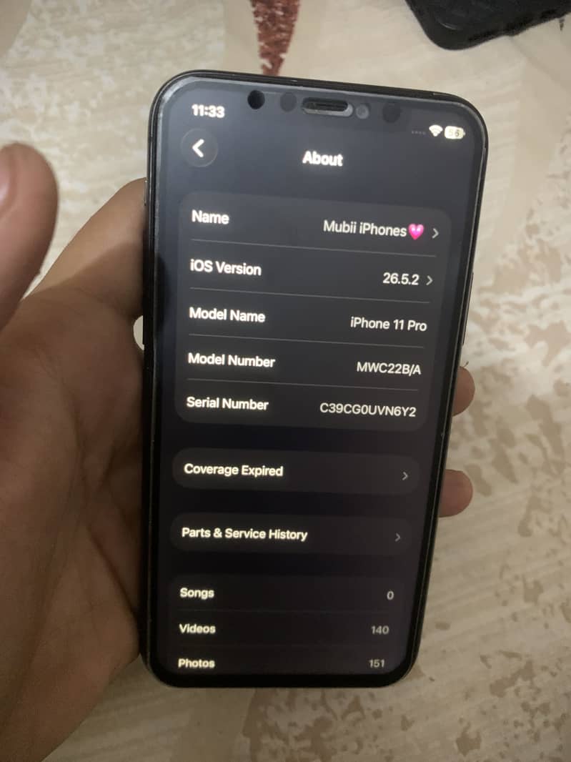 iPhone 11 Pro  8