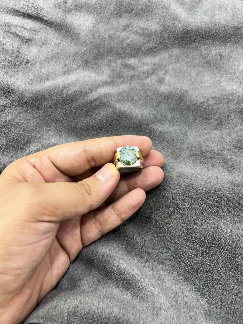 Moissanite Ring 9