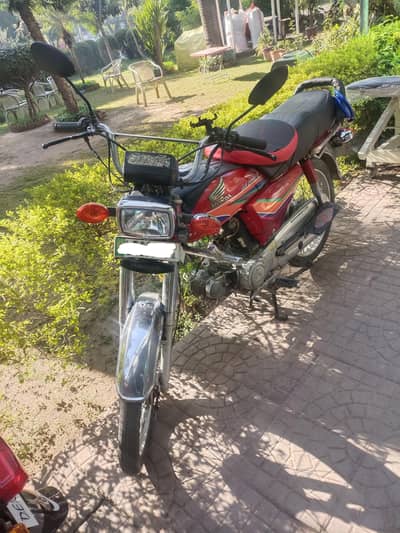 HONDA CD 70 2011 MODEL original Smart card and biometric and documents