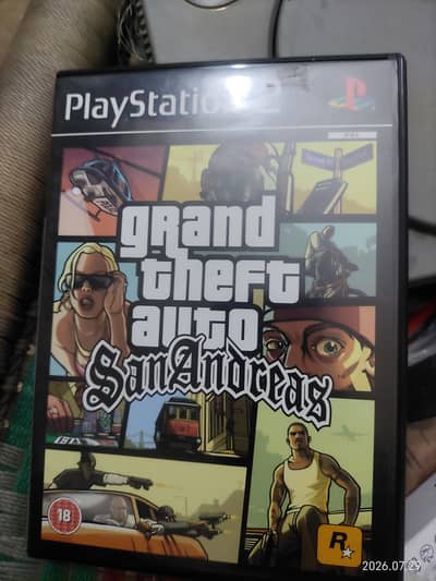 playstation 2 most demanding title GTA sandreas for sale