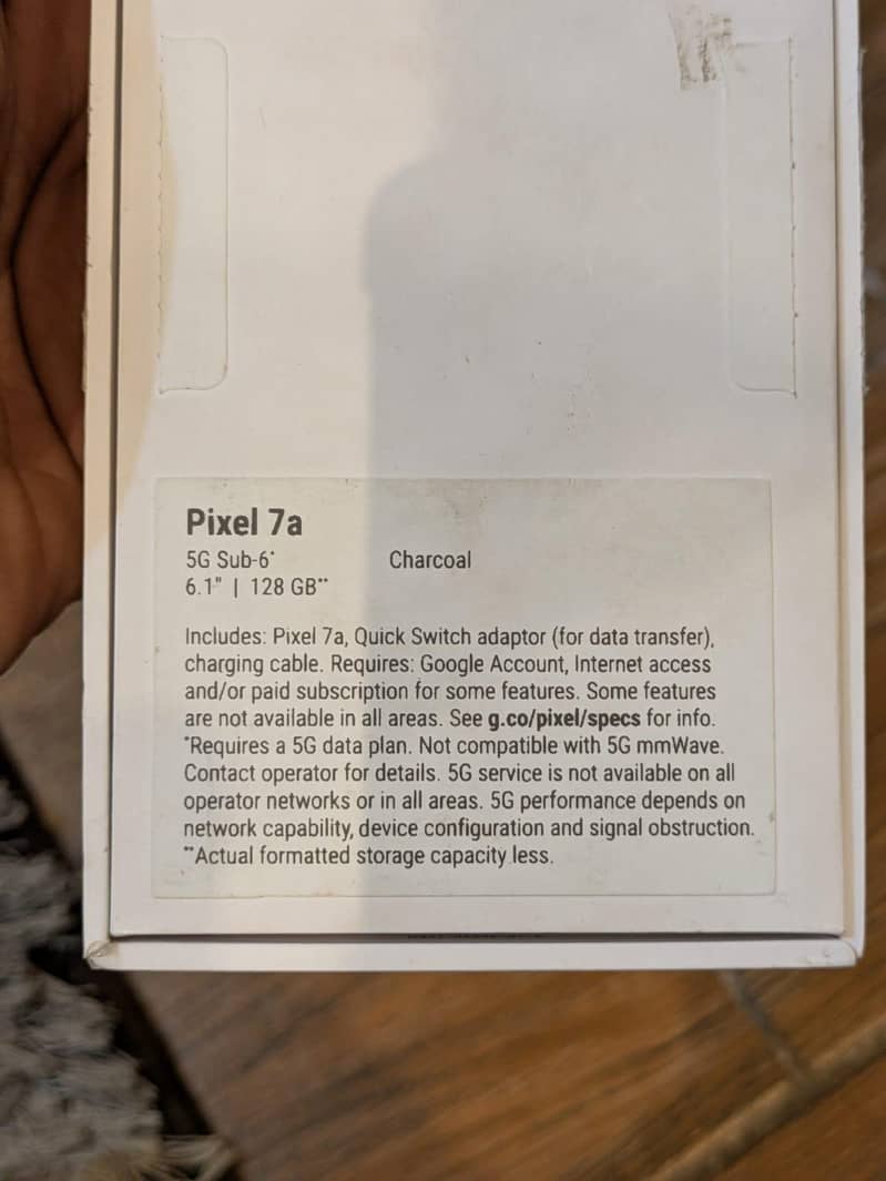 Google Pixel 7a 8/128 5