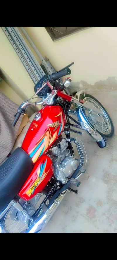honda 125 applied for 200km use