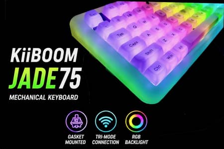 Most Beautiful Mechanical Gaming Keyboard | KiiBOOM Jade75