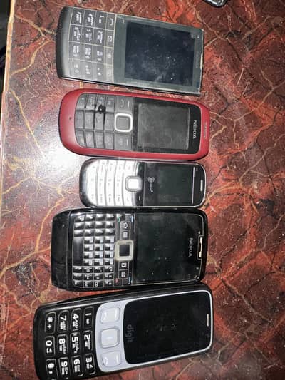 Old Antique  Nokia Phones