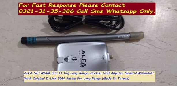 alfa network long range wireless usb Adpater