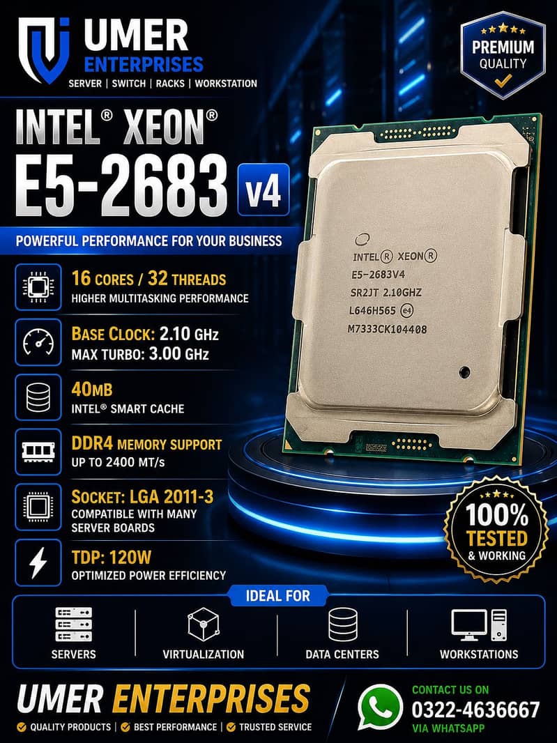 Intel Xeon E5-2683 v4 Processor 0