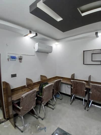 FULLY FURNISHED COMMERCIAL OFFICE FOR RENT IDEAL LOCATION