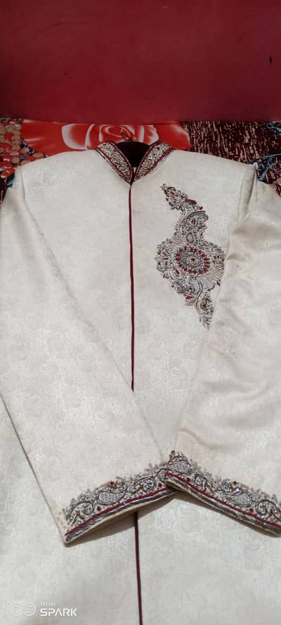 One-Time Used Groom Sherwani for Sale – Excellent Condition