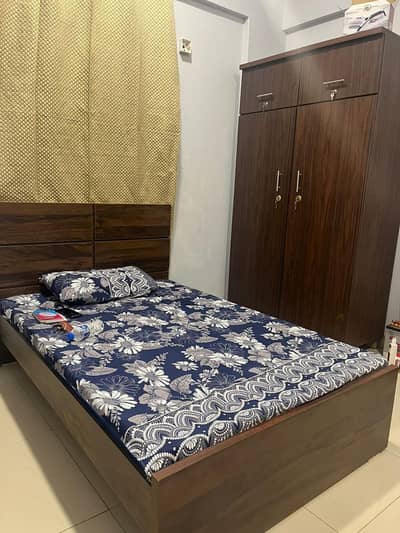 Bed Dressing Wardrobe table chair