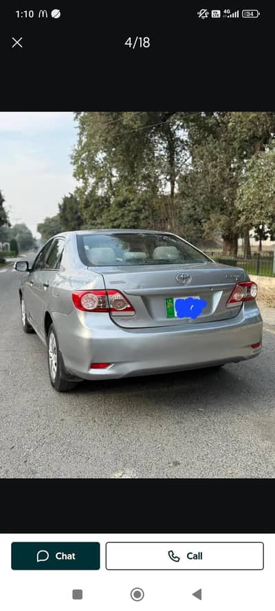 Toyota Corolla GLI 2012