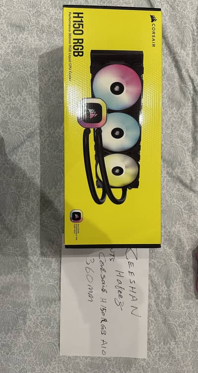 Corsair H150 RGB 360mm AIO Liquid CPU Cooler