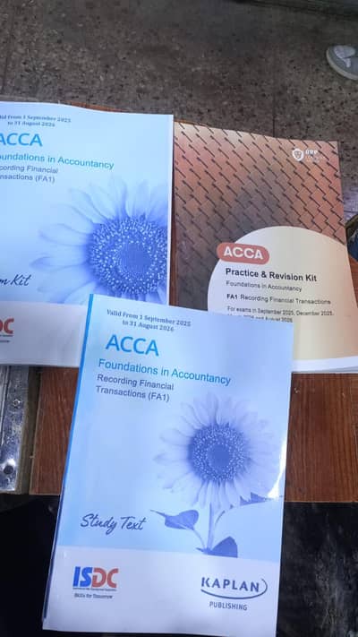 FA1  Kaplan study and exam kit plus BPP exam kit