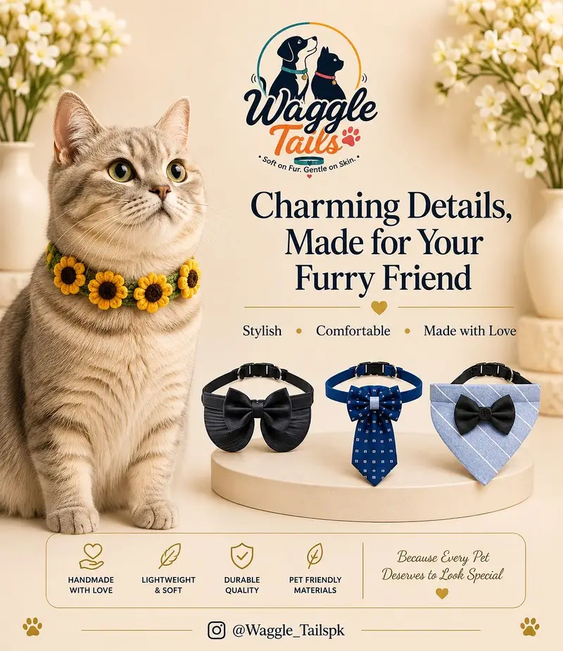 Handmade Premium Collars For Cats — photo 2