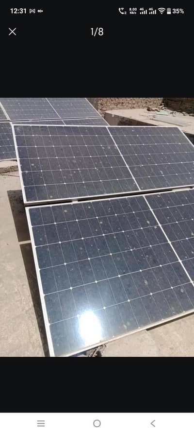 Solar panels 580 watt