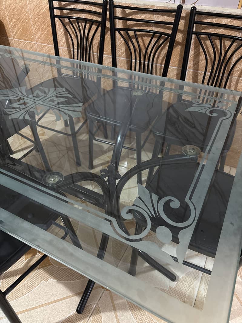 Dining table and chairs 1