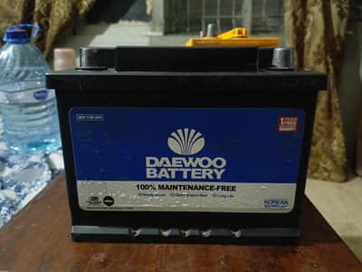 daewoo battery dry 60ah 03082907507