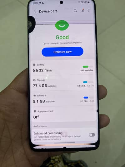 Samsung Mobile S20 Plus
