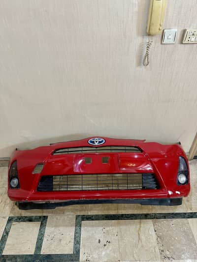 Used Toyota Aqua Front Bumper (2012–2014 Shape) – Complete Original