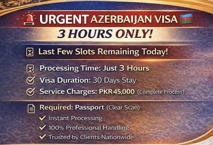  Azerbaijan Visit Visa – Fast & Affordable Processing