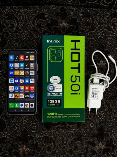 Infinix Hot 50i + YoPod Aria Earbuds