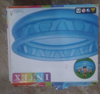 For Sale: Intex Kids Inflatable Swimming Pool + Air Pump *Condition