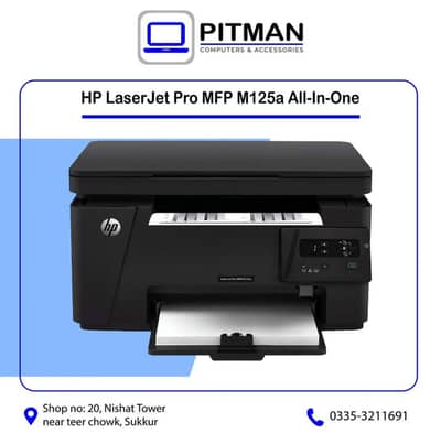 Hp LaserJet Pro MFP M125a All-In-One Available