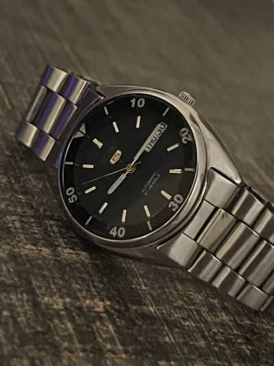 Vintage Seiko 5 railway automatic up for sale