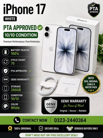 iPhone 17 White – For Sale
