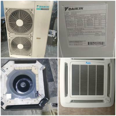Daikin 4ton cassette and pel 1.5 ton inverters