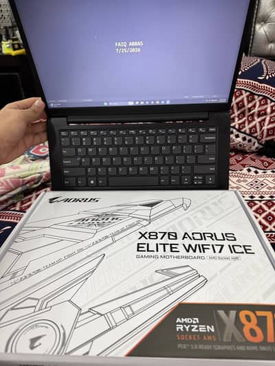 Gigabyte X870 AORUS Elite WIFI7 ICE — AM5 Motherboard (ATX)