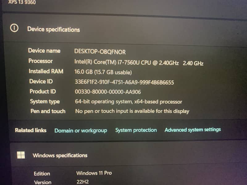 Xpx i7 4