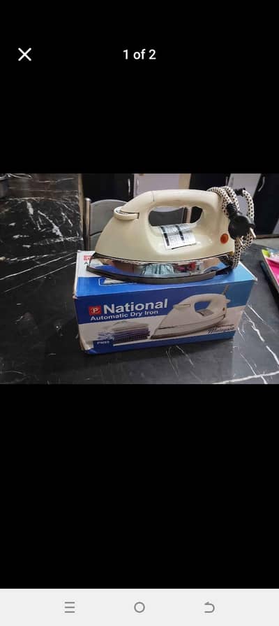 national iron is good condition