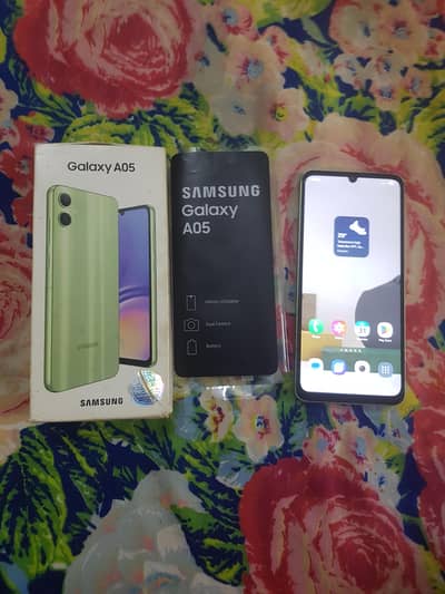 Samsung Mobile Galaxy A05 with Box