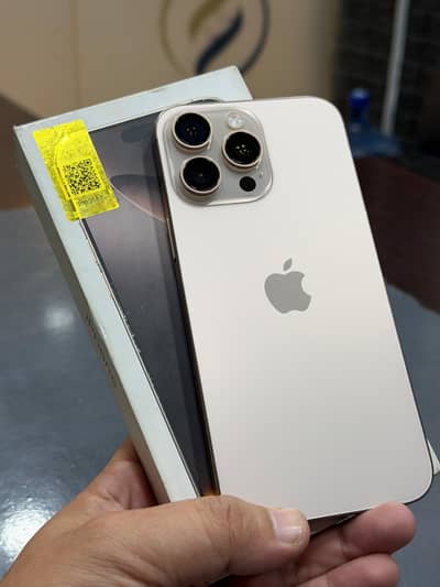 16 Pro Max 256gb PTA Approved