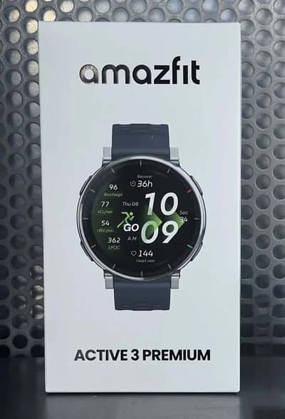 Amazfit Active 3 Premium Version Box Pack