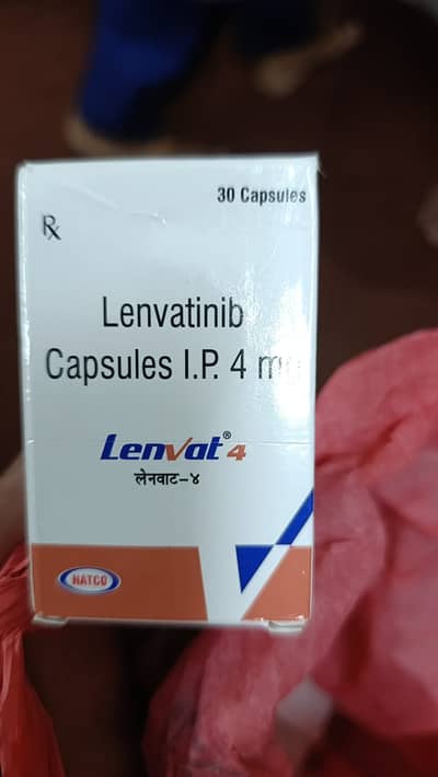 Lenvat 4 (Lenvatinib 4 mg) – 30 Capsules