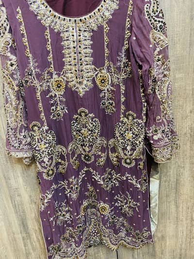 Plum dress