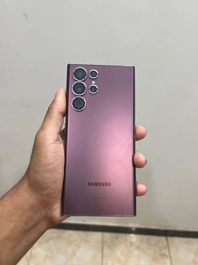 Samsung Mobile S22 Ultra 12 /256 nonpta exchange possible