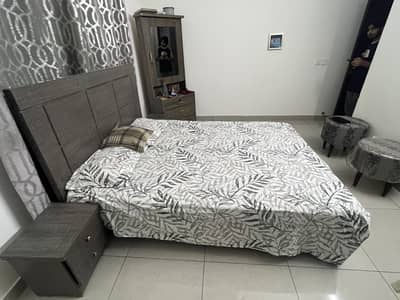 Bed set / Dressing table/ Almari/ side tables