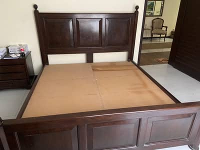 Wooden Bed