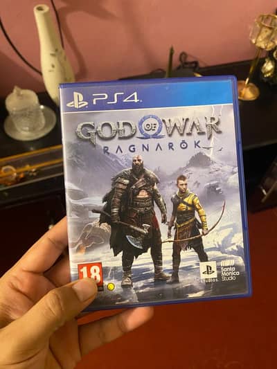 PS4 God Of War Ragnarok Dics 2 All working Not any fault