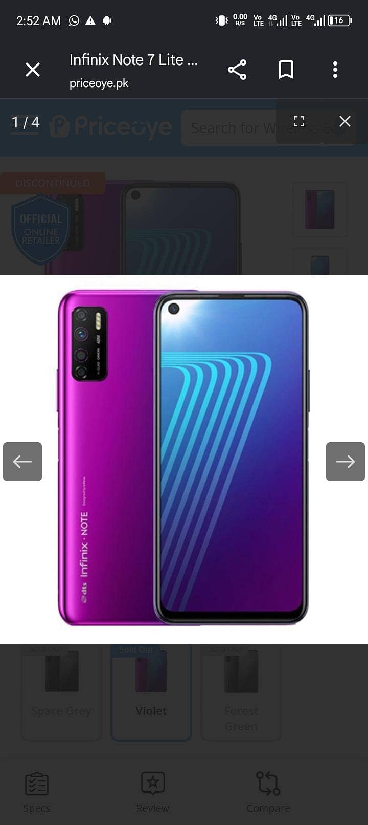 Infinix Note 7 Lite 0