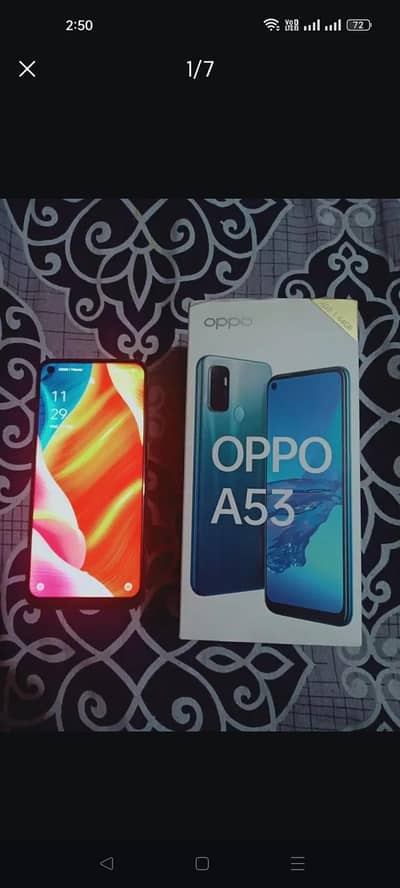 OPPO A53 4/64 18W fast charger 90 htz display