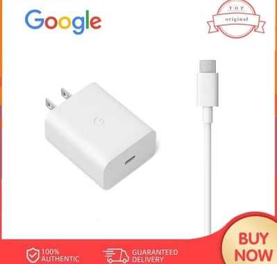 google pixel original charger cable + adapter