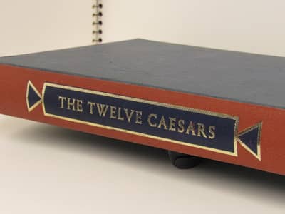 The twelve caesars folio edition book originall