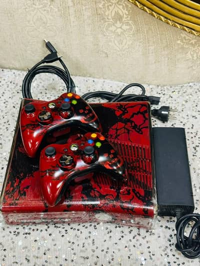 Xbox 360 (Gears of War) Edition Jailbreak Jtag With Games