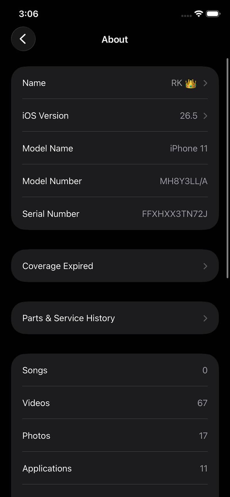 iPhone 11 JV (Sim Working) 2