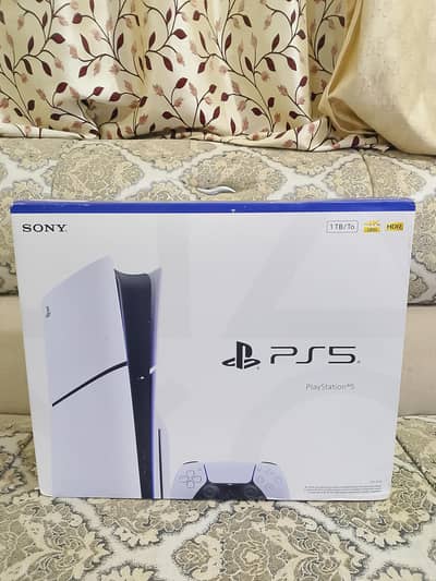 Playstation 5 slim disc 1tb brandnew sealed