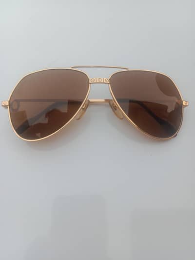 GAZELLE 22KT gold plated rare vintage sunglasses
